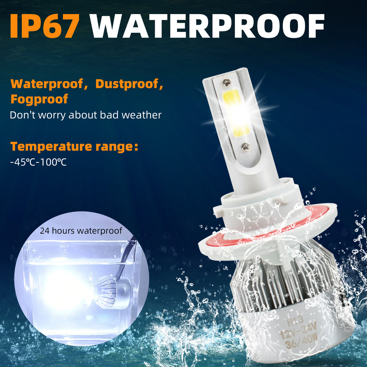 AUTO ELECTRIC Cool White 6000K Xenon Automotive Bulb