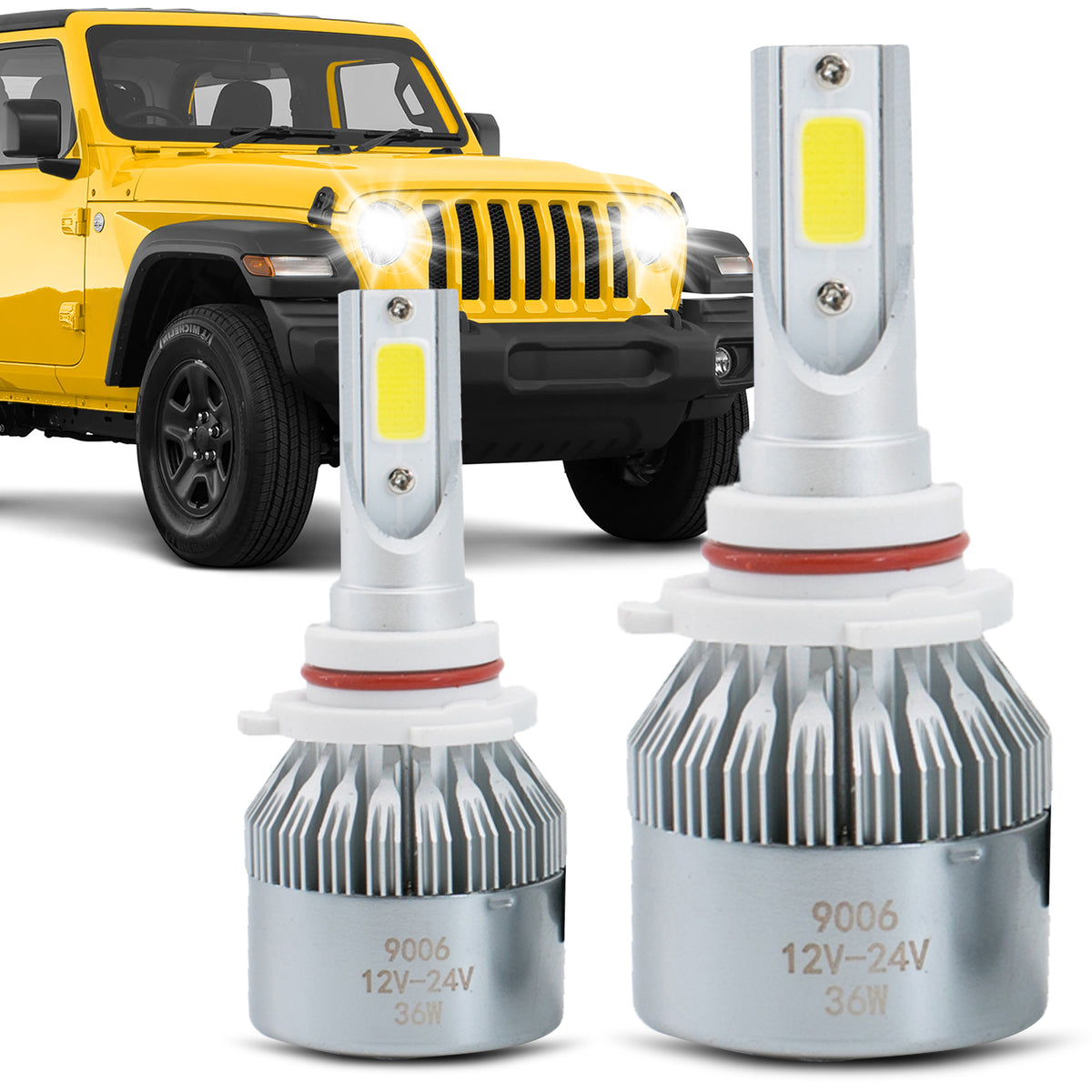 Auto Electric White LED 6000k Automotive Bulb