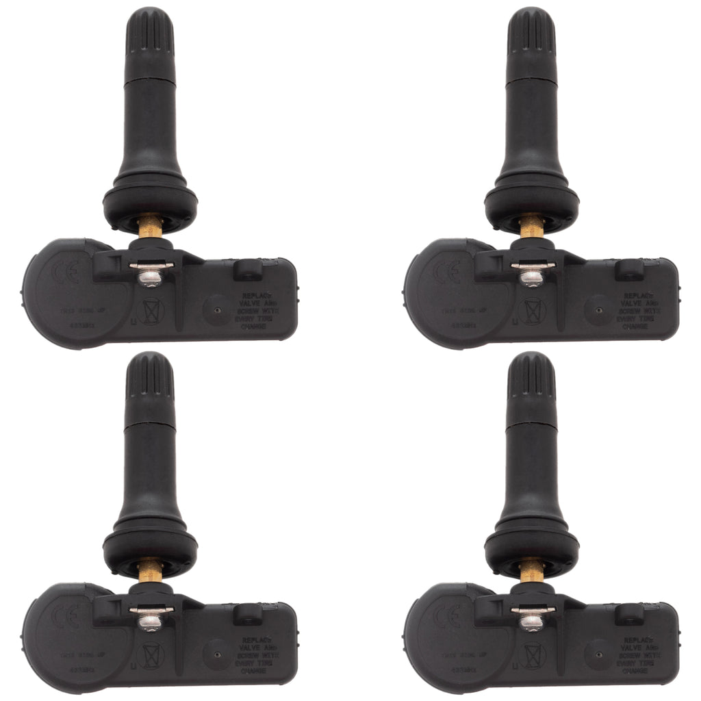 4pcs Tire Pressure Monitoring Sensors 433MHz TPMS Fit Commander MP Compass Grand Cherokee WK2 Wrangler Patriot Liberty Renegade T&C Voyager Ram Grand Caravan Charger Dart Magnum Durango Journey