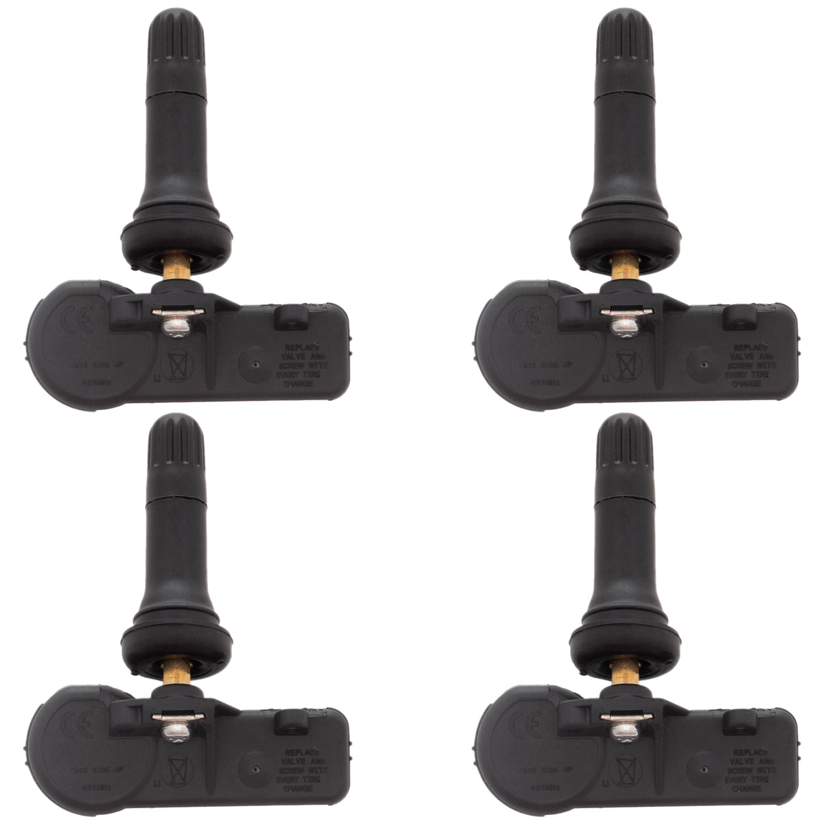 4pcs Tire Pressure Monitoring Sensors 433MHz TPMS Fit Commander MP Compass Grand Cherokee WK2 Wrangler Patriot Liberty Renegade T&C Voyager Ram Grand Caravan Charger Dart Magnum Durango Journey