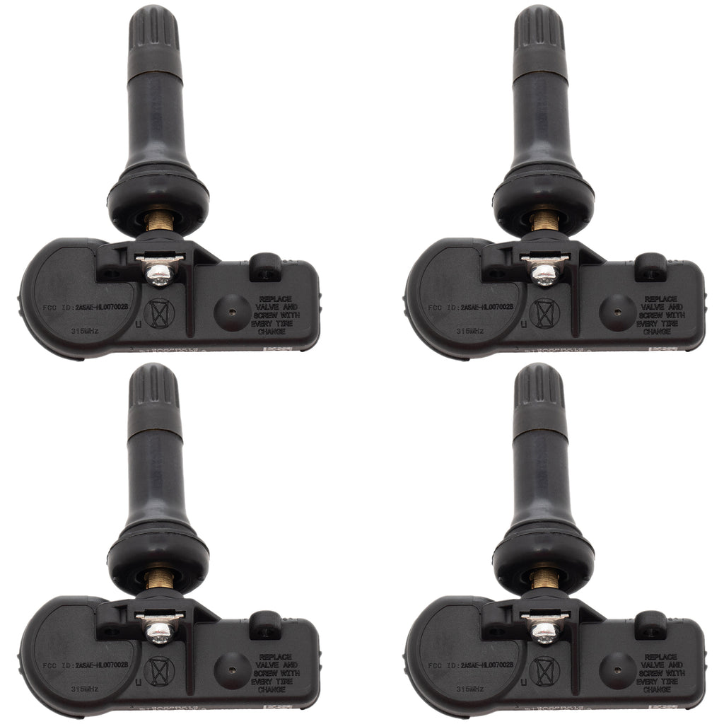 4pcs Tire Pressure Monitoring Sensors 315MHz TPMS Fit F150 E150 E250 E350 E450 F250 F350 F450 F550 Super Duty C-Max Edge Escape Expedition Explorer Flex Fiesta Focus Mustang Fusion Taurus MV-1