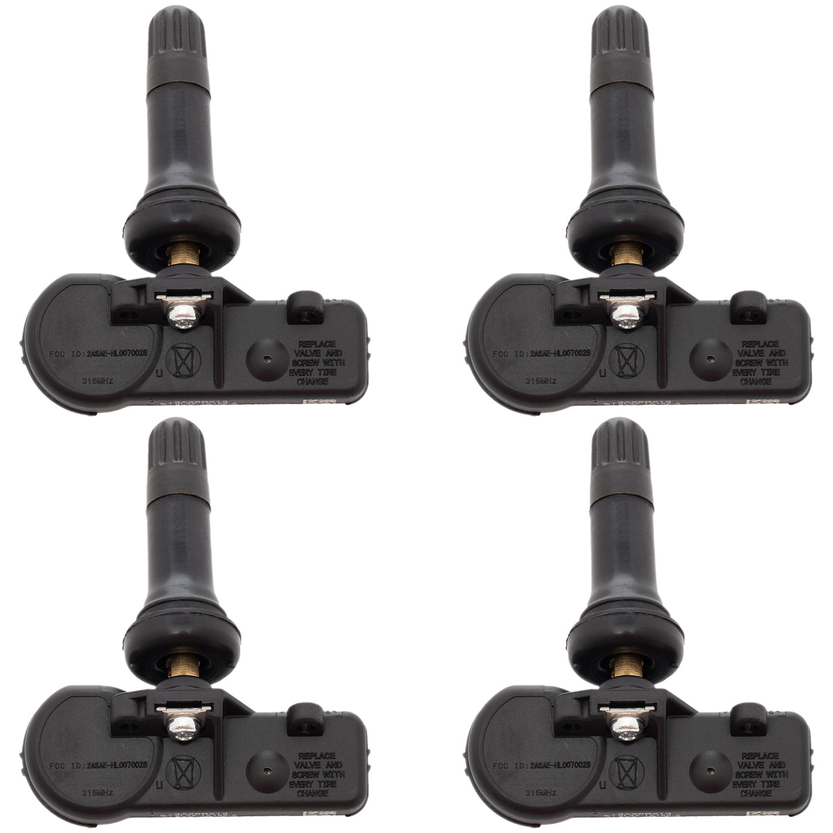 4pcs Tire Pressure Monitoring Sensors 315MHz TPMS Fit F150 E150 E250 E350 E450 F250 F350 F450 F550 Super Duty C-Max Edge Escape Expedition Explorer Flex Fiesta Focus Mustang Fusion Taurus MV-1