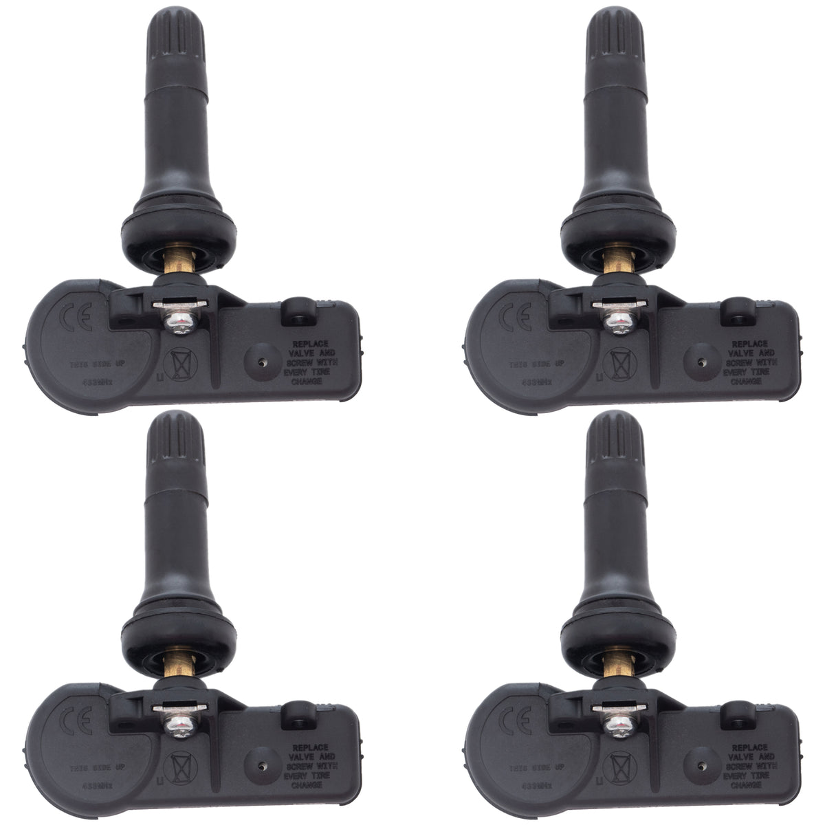 4Pcs 433MHz TPMS Tire Pressure Monitoring Sensors for Chrysler Dodge