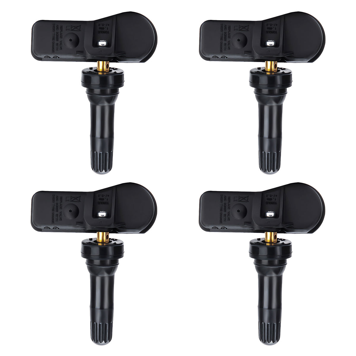 4Pcs 433MHz Tire Pressure Sensors Compatible with Hyundai Kia Genesis
