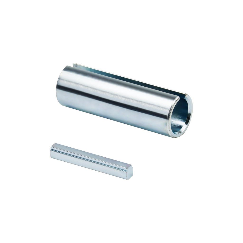 3/4" to 1" Inch 3" Long Crankshaft Sleeve Adapter 1/4" Keyway Slot