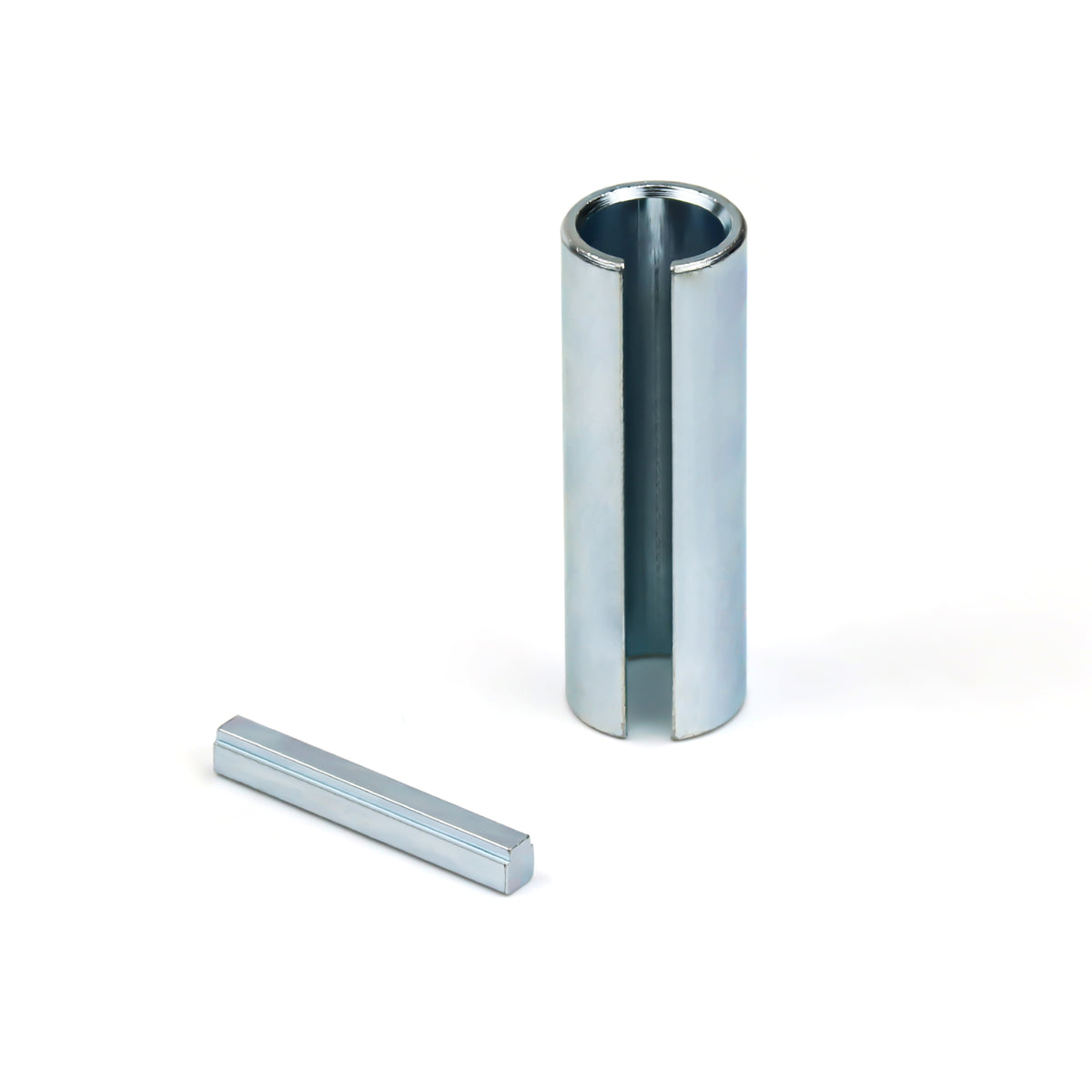 3/4" to 1" Inch 3" Long Crankshaft Sleeve Adapter 1/4" Keyway Slot