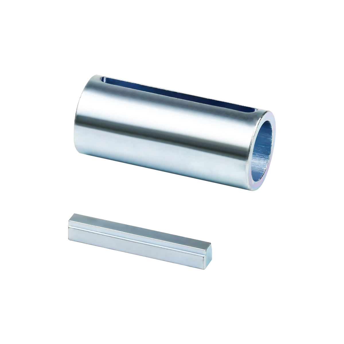3/4" to 1" Inch 2.3" Long Crankshaft Sleeve Adapter 3/16" Keyway Slot