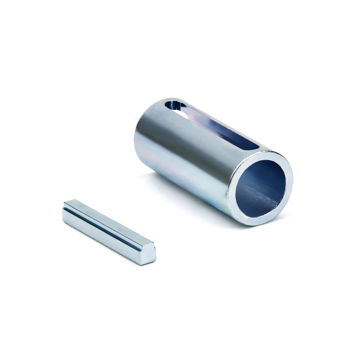 3/4" to 1" Inch 2.3" Long Crankshaft Sleeve Adapter 3/16" Keyway Slot