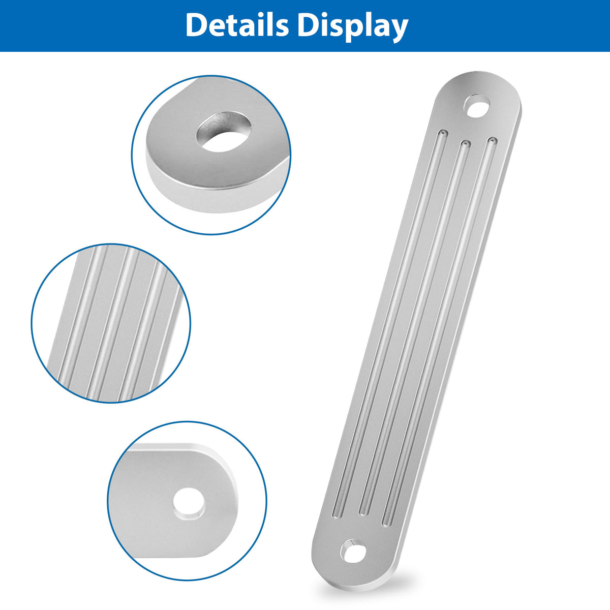 Marine Transom Support Plate Kit, 3001.8067 Model, Aluminum Made