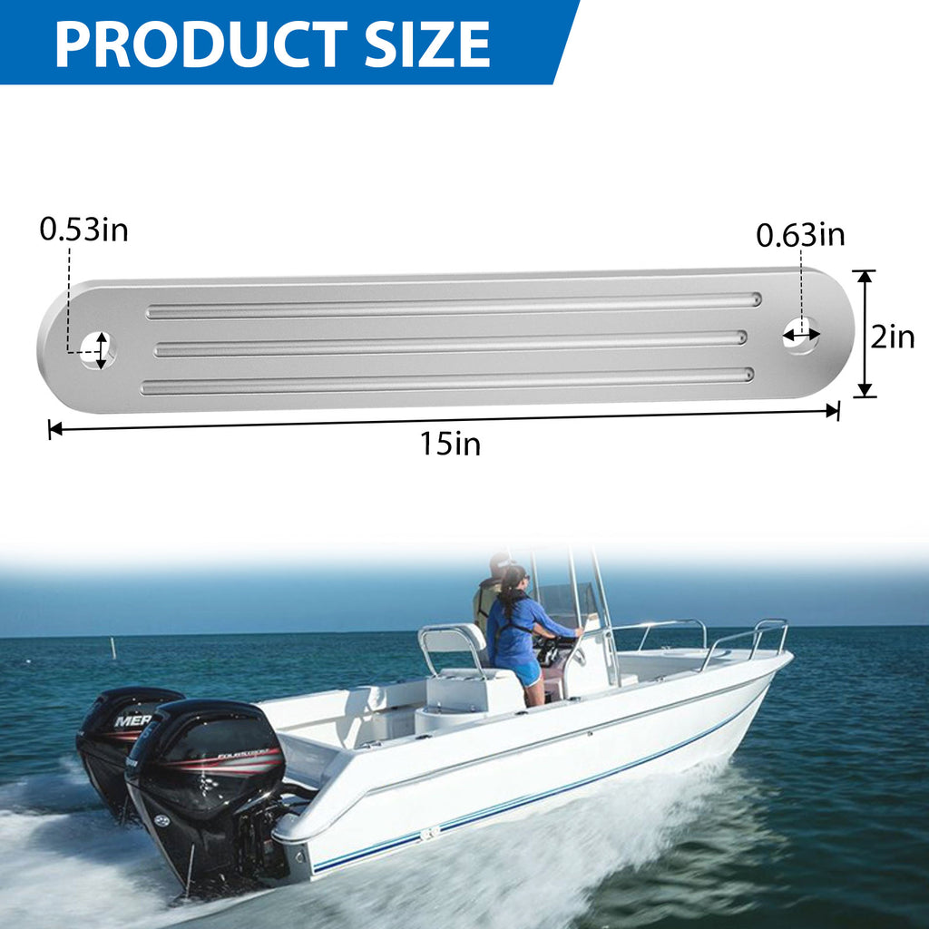 Marine Transom Support Plate Kit, 3001.8067 Model, Aluminum Made