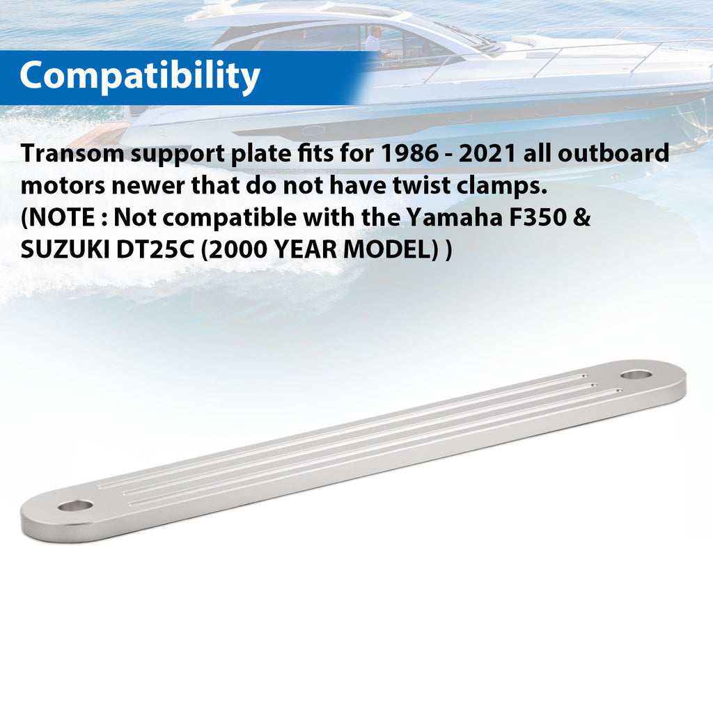 Marine Transom Support Plate Kit, 3001.8067 Model, Aluminum Made