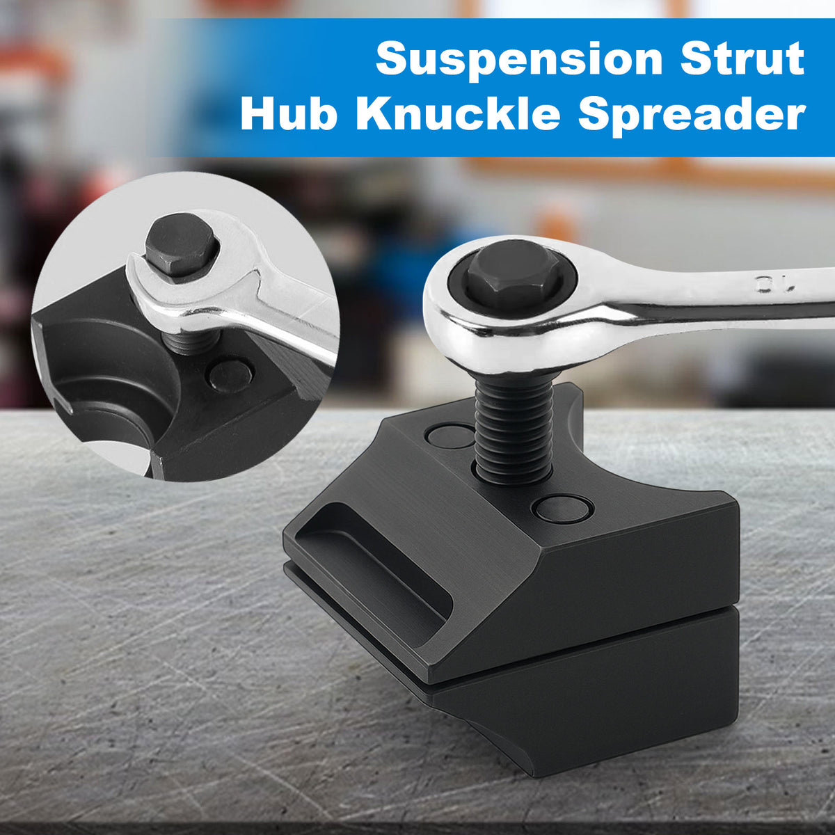 2PC Strut Knuckle Spreader Tool For Auto Suspension Split Hub Repair