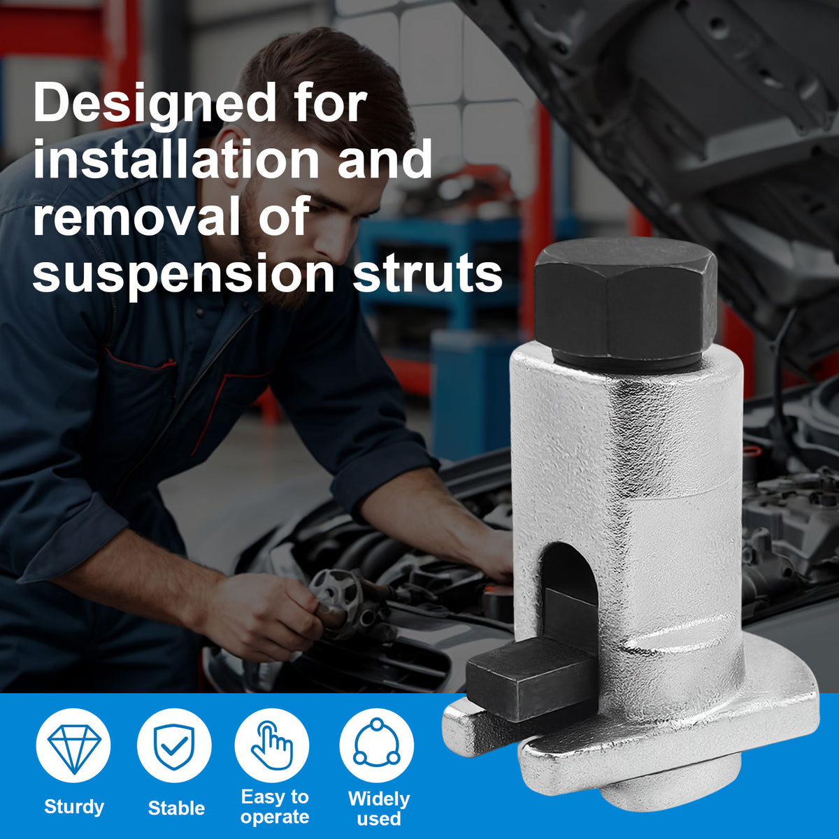 Universal Strut Knuckle Spreader Tool 5.0-10.5mm For Auto Suspension Repair