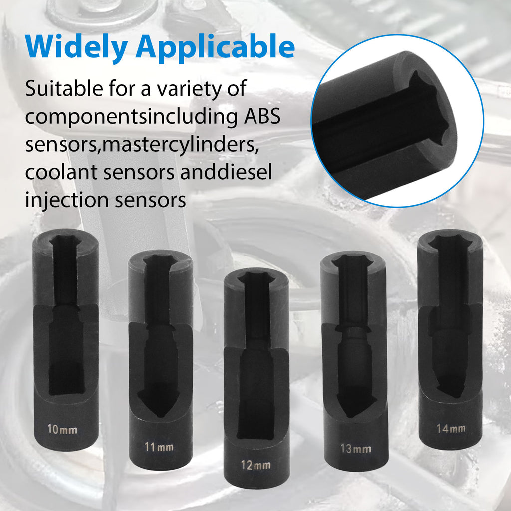 9PC Strut Nut Socket Set for Auto Suspension Repair