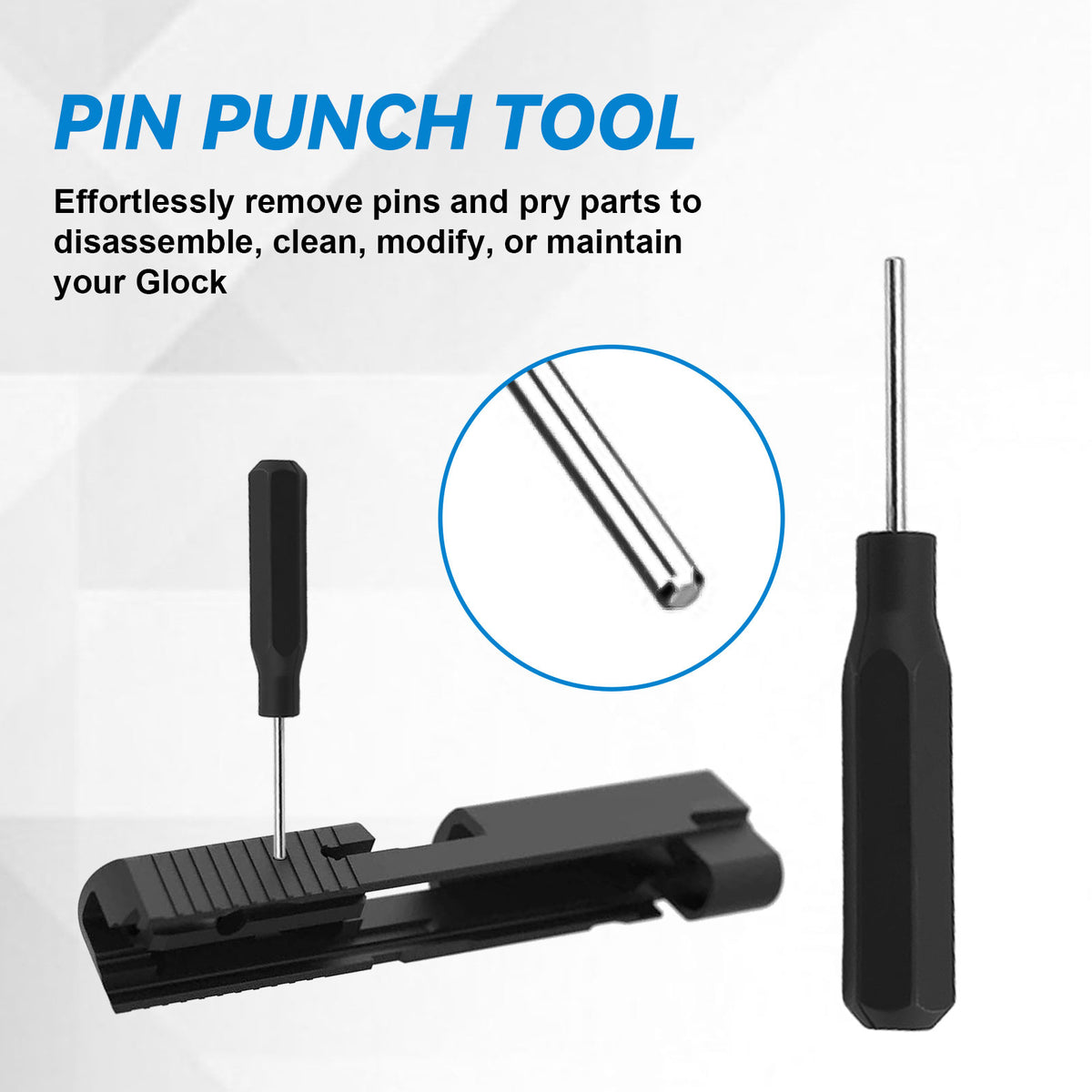 Multi-Function Disassembly Tool Kit for Sight Magazine Pin Removal