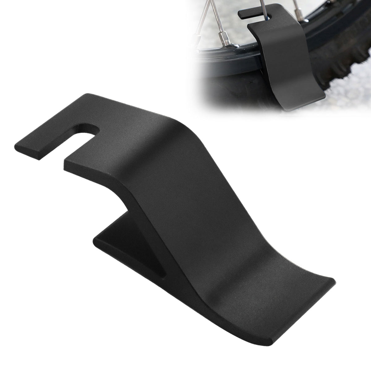 Black Motorcycle Tire Bead Breaking Tool