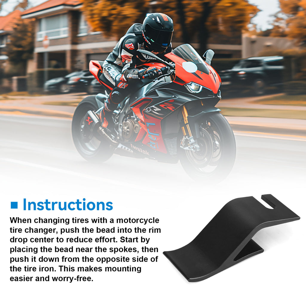 Black Motorcycle Tire Bead Breaking Tool