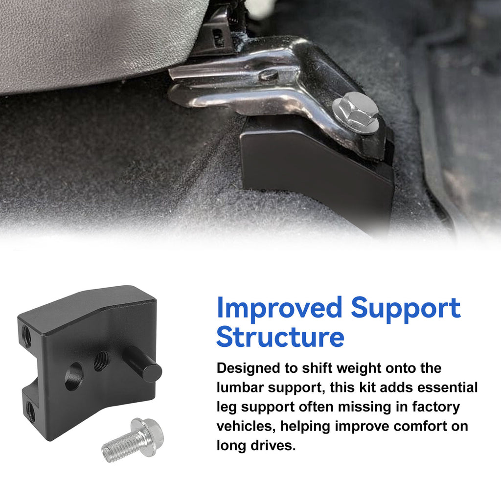 Front Seat Jack Lift Riser 1.25 Inch for Tacoma 4Runner 2005-2018
