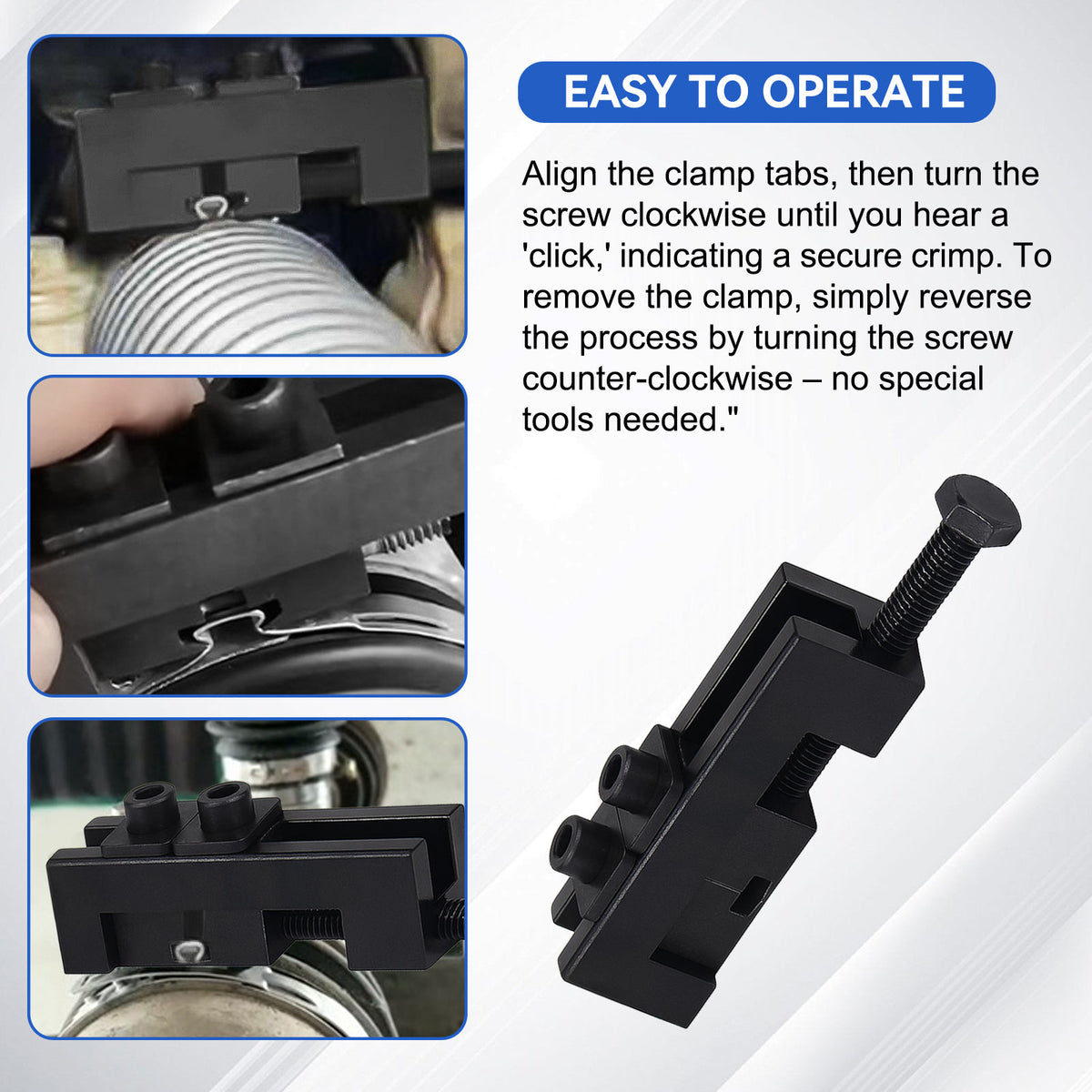Drive Shaft CV axle Boot Clamp Tool Compatible with Removing The Locking Straps on The Car Dust Boot, Compatible with Toyota/Lexus etc OEM 09521-24010