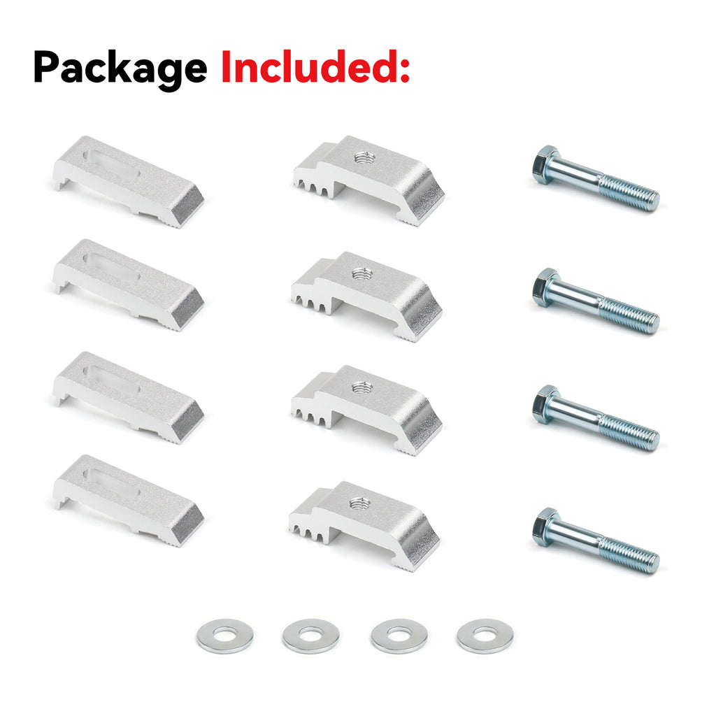 Heavy Duty Aluminum Alloy Truck Bed Topper Tonneau Cover Mounting Clamps