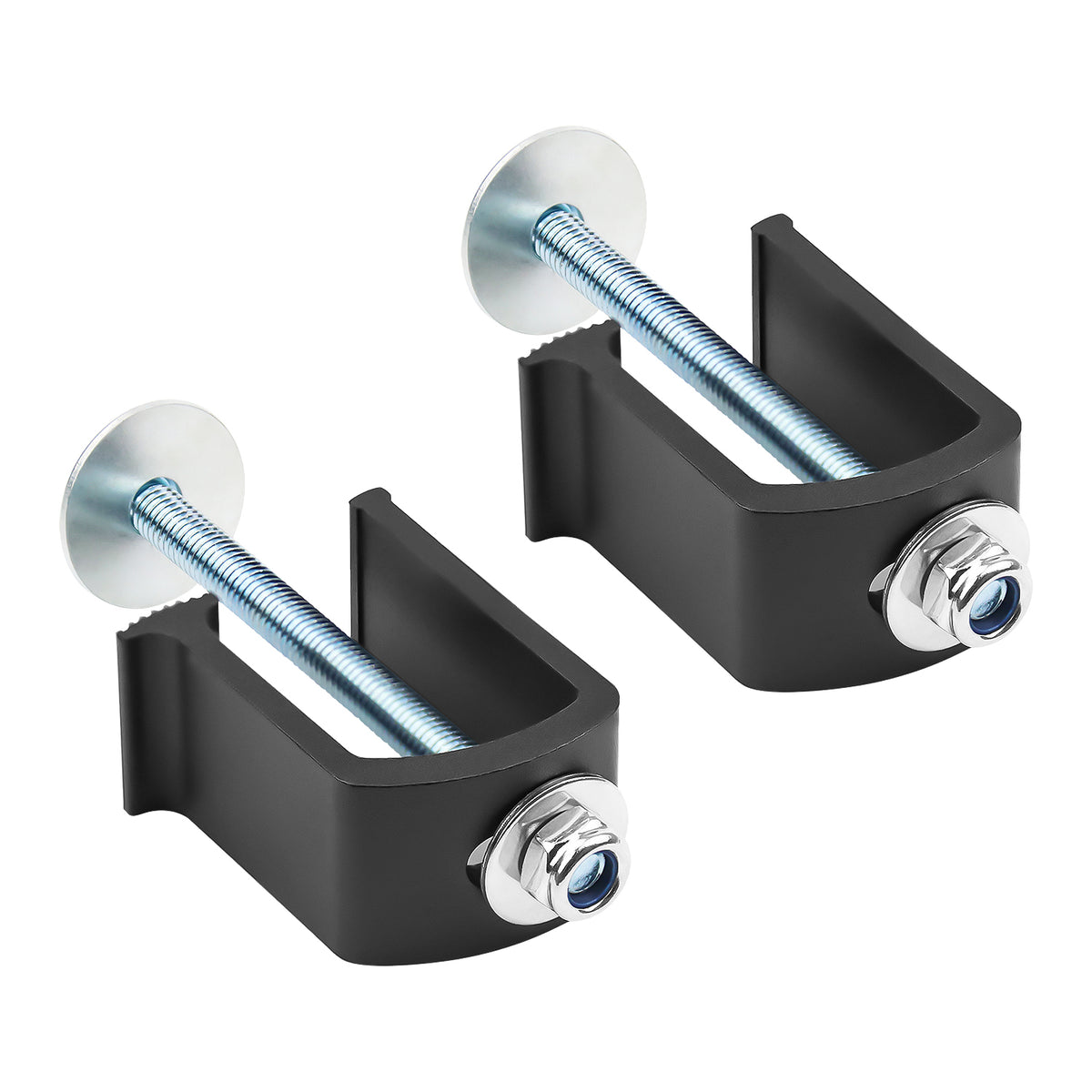 New Pack of 2 Heavy Duty Aluminum Alloy Truck Bed Tool Box Clamps