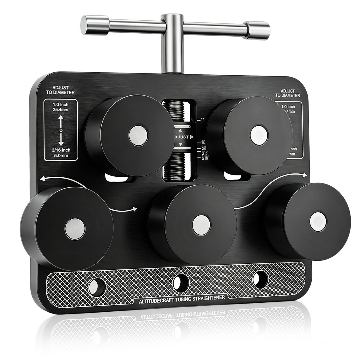Professional Tubing Straightener for 3/16" to 1" Coiled Lines