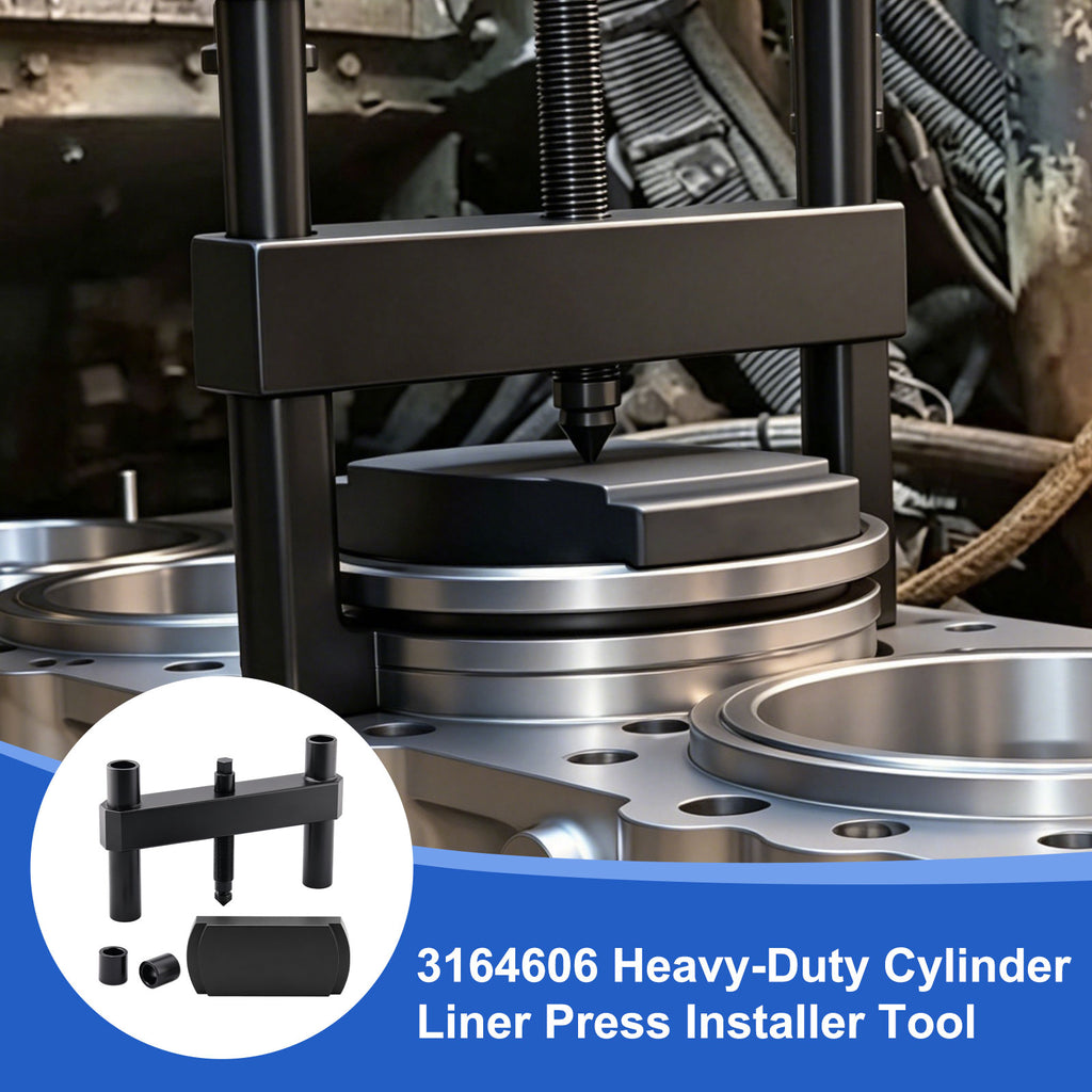 Heavy-Duty Cylinder Liner Press Installer Tool For Diesel Engine